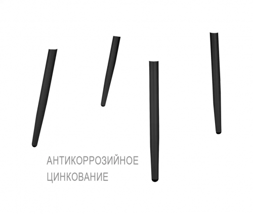 Черный с круглым сечением Joy